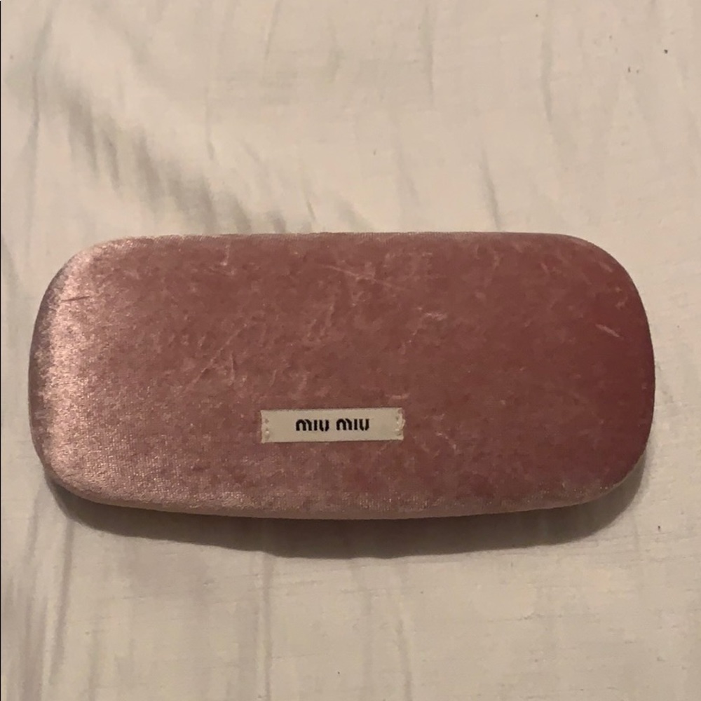 Miu Miu glasses case